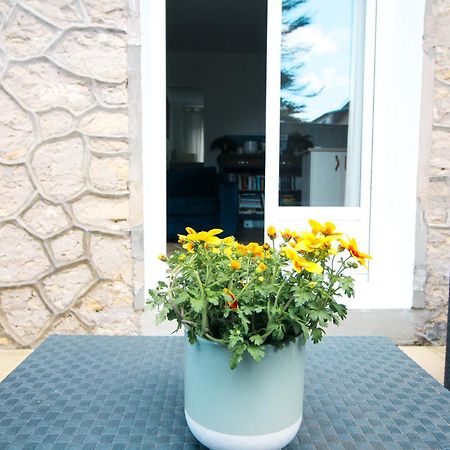 Appartement Avec Terrasse Privee, Plage A Pied Saint-Aubin-Sur-Mer  Exterior photo