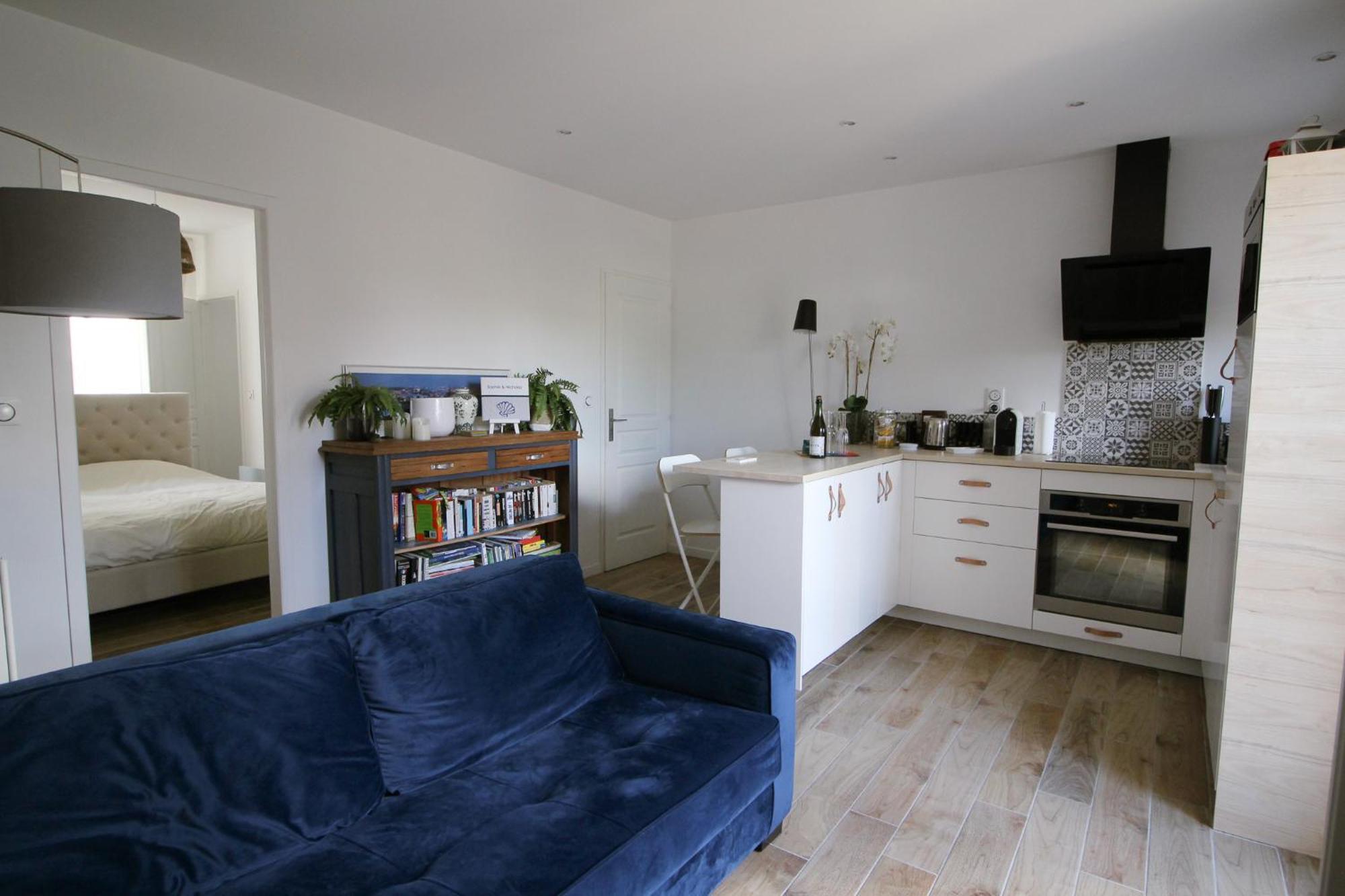 Appartement Avec Terrasse Privee, Plage A Pied Saint-Aubin-Sur-Mer  Exterior photo